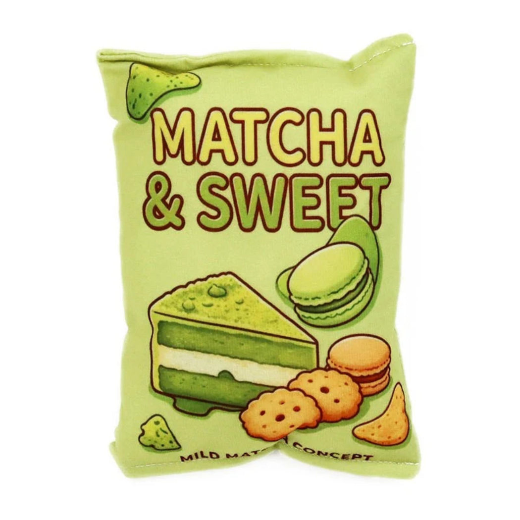 Petkin Matcha Sweet Crinkle Dog Toy
