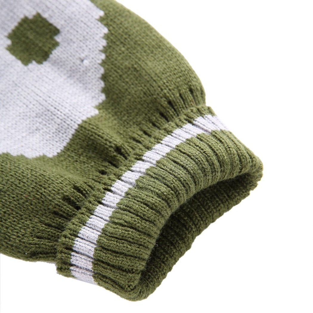 Halloweek - Halloween Skeleton Pattern Pet Sweater