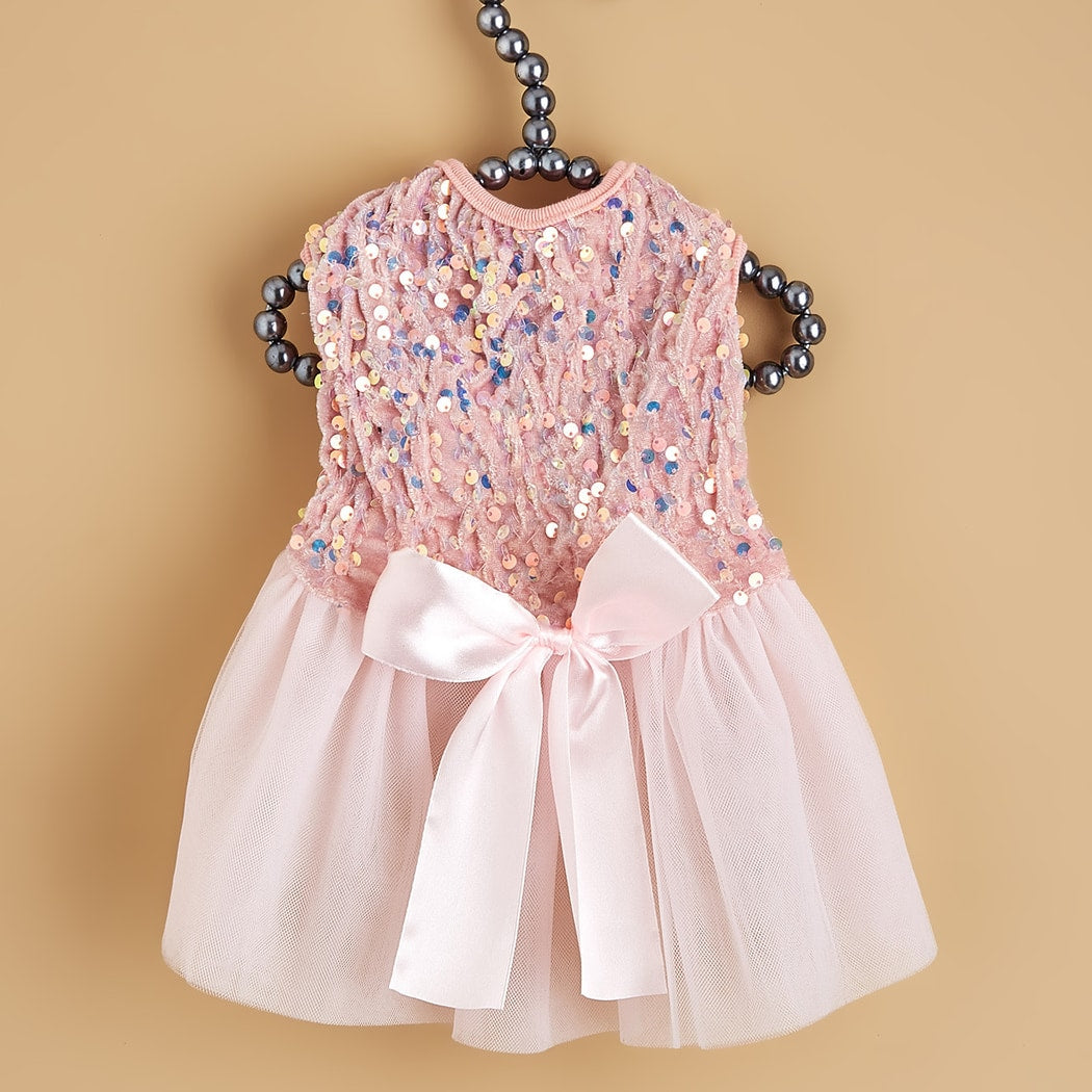 Ozzie - Sparkly Princess Style Dog and Cat Dress