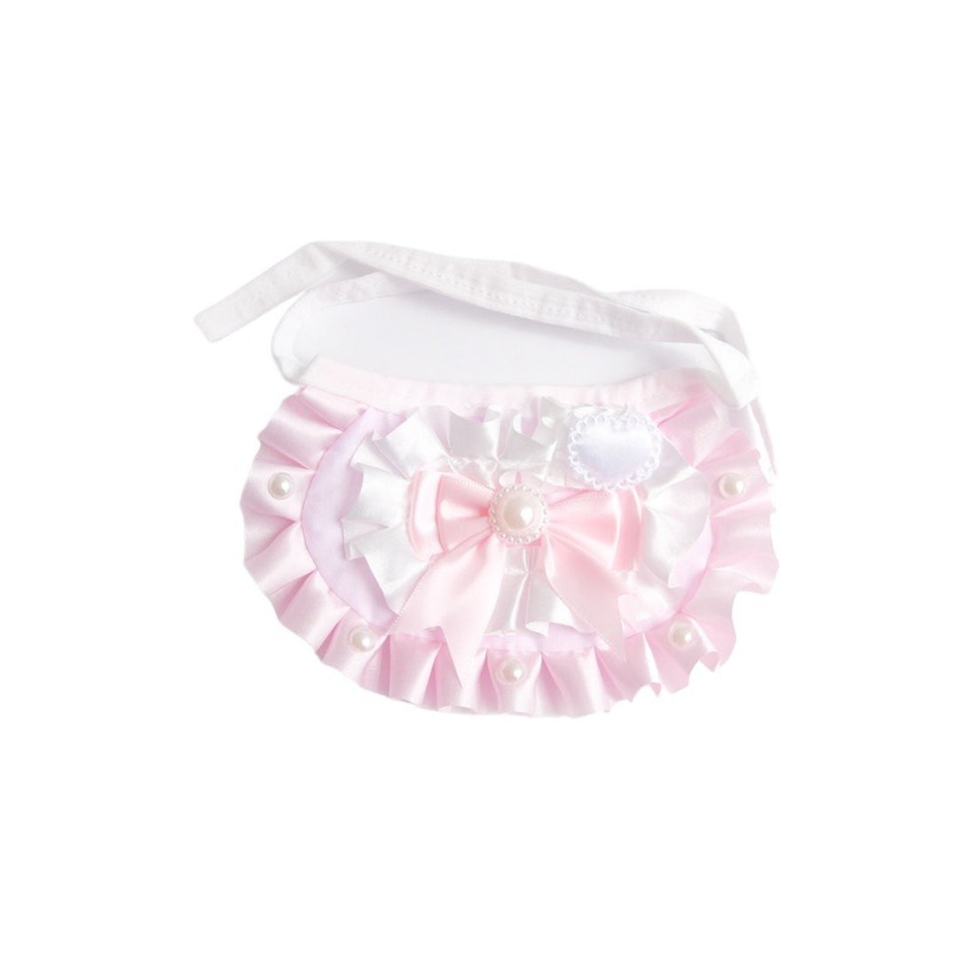 Mokka layered bow cat collar packaging with branding and product details