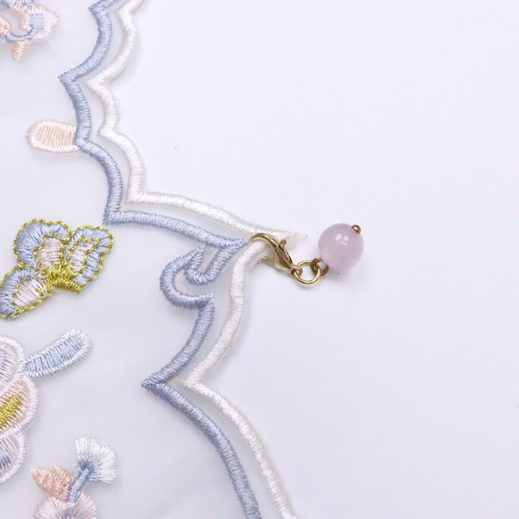 Mokka – Butterfly Embroidered Cat Collar