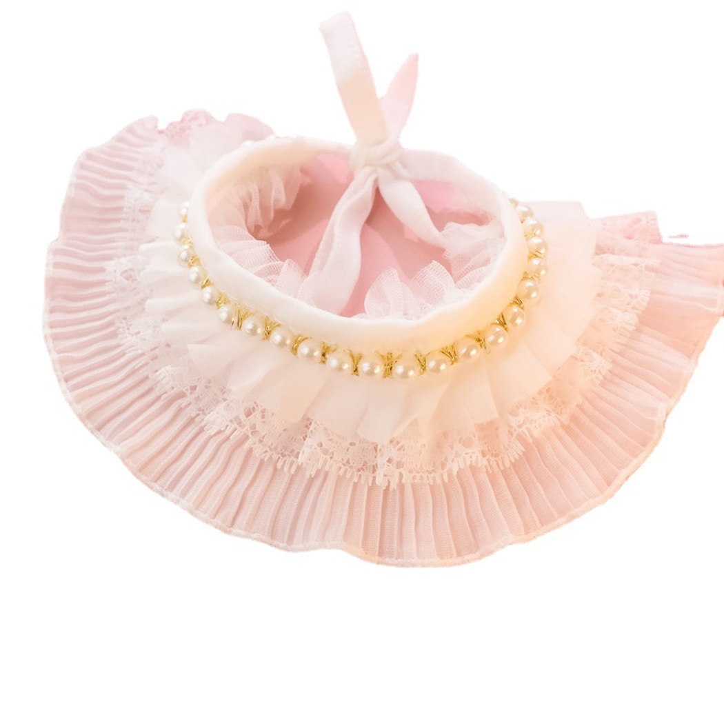 Mokka - Lace Ruffle Princess Style Cat Collar