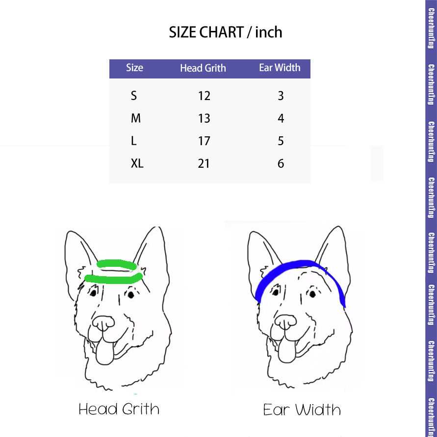 Ozzie - Colorful Stylish Dog Caps