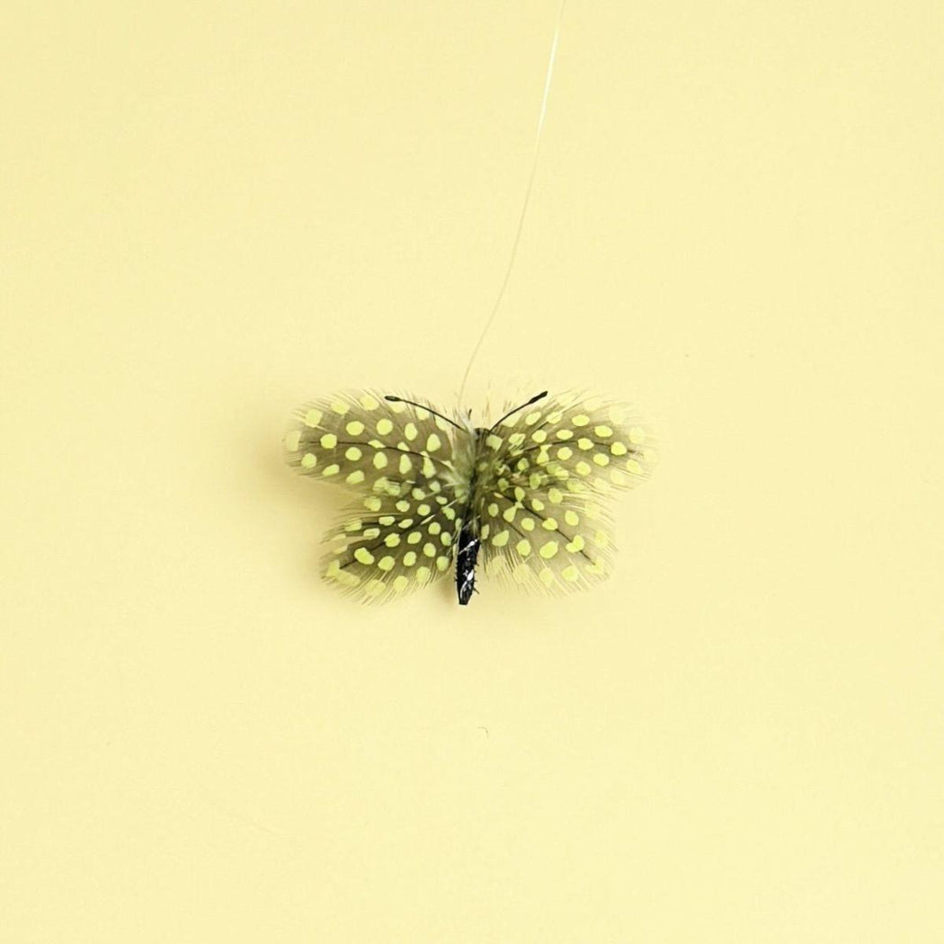 Moo - Polka-Dot Butterfly Cat Wand Refill Toy