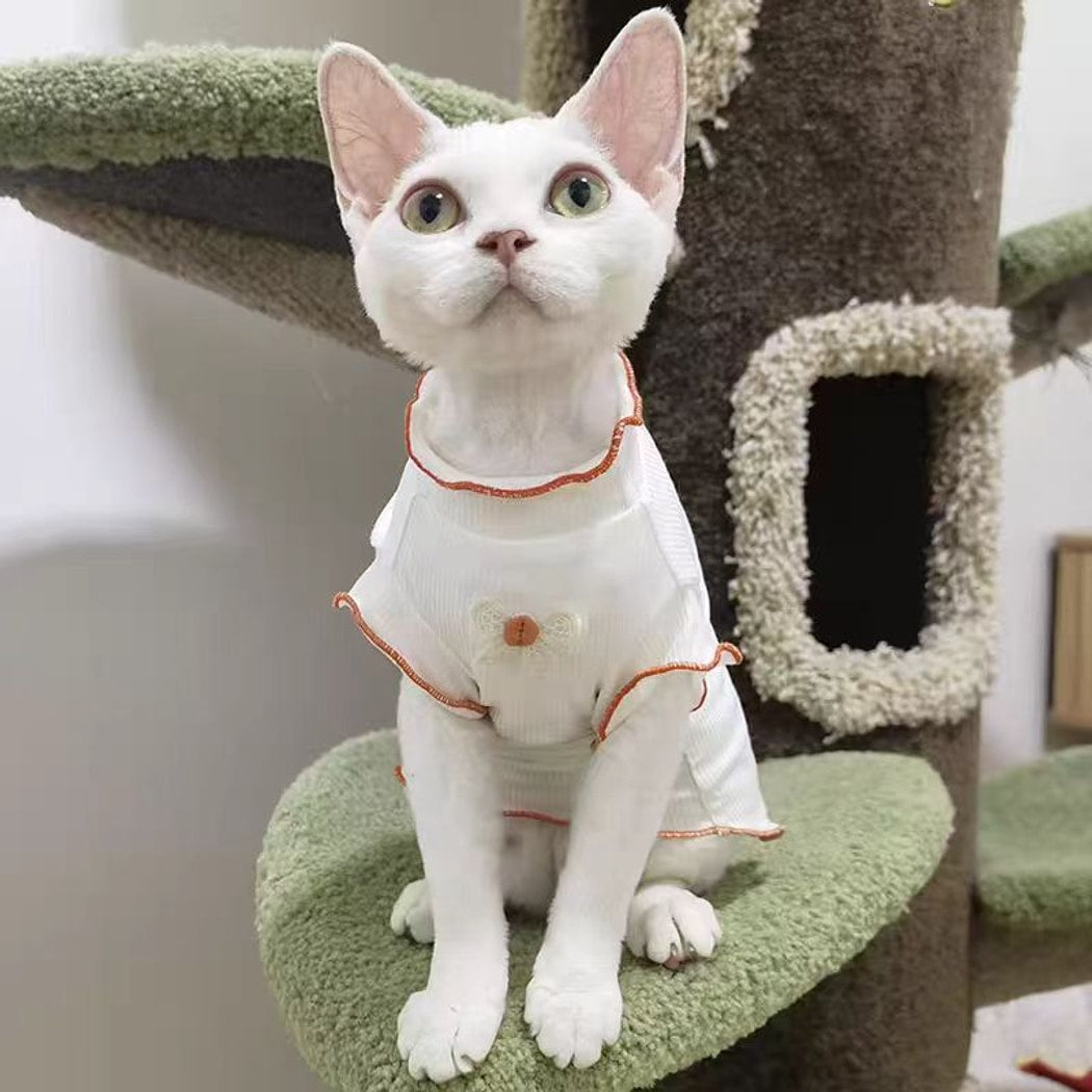 Ozzie - Pet Summer Bow Detail Princess T-Shirt
