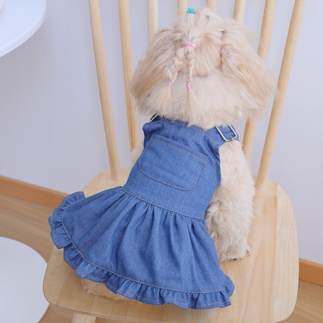 Ozzie - Ruffle Hem Dog Dress