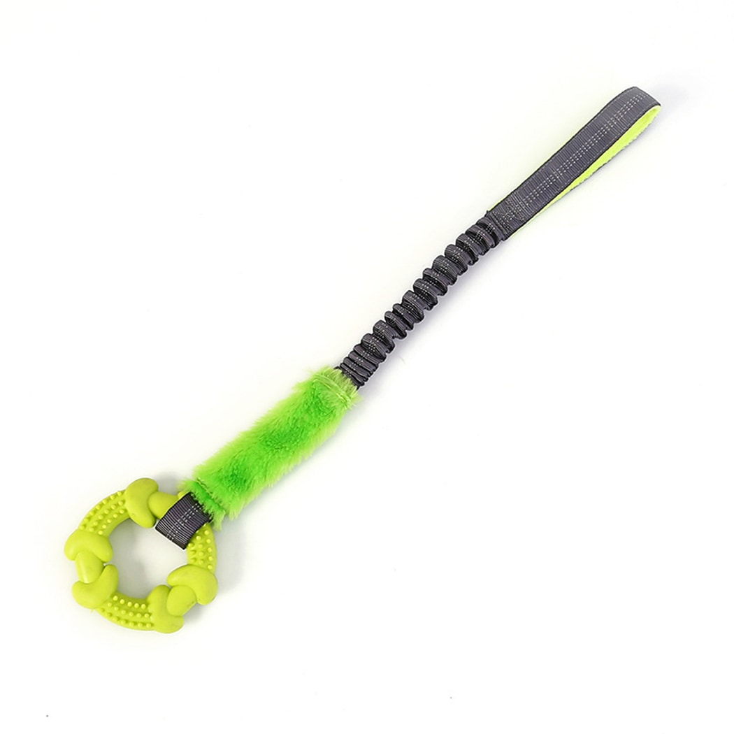 Petkin - Interactive Ring Tug Dog Rope Toy