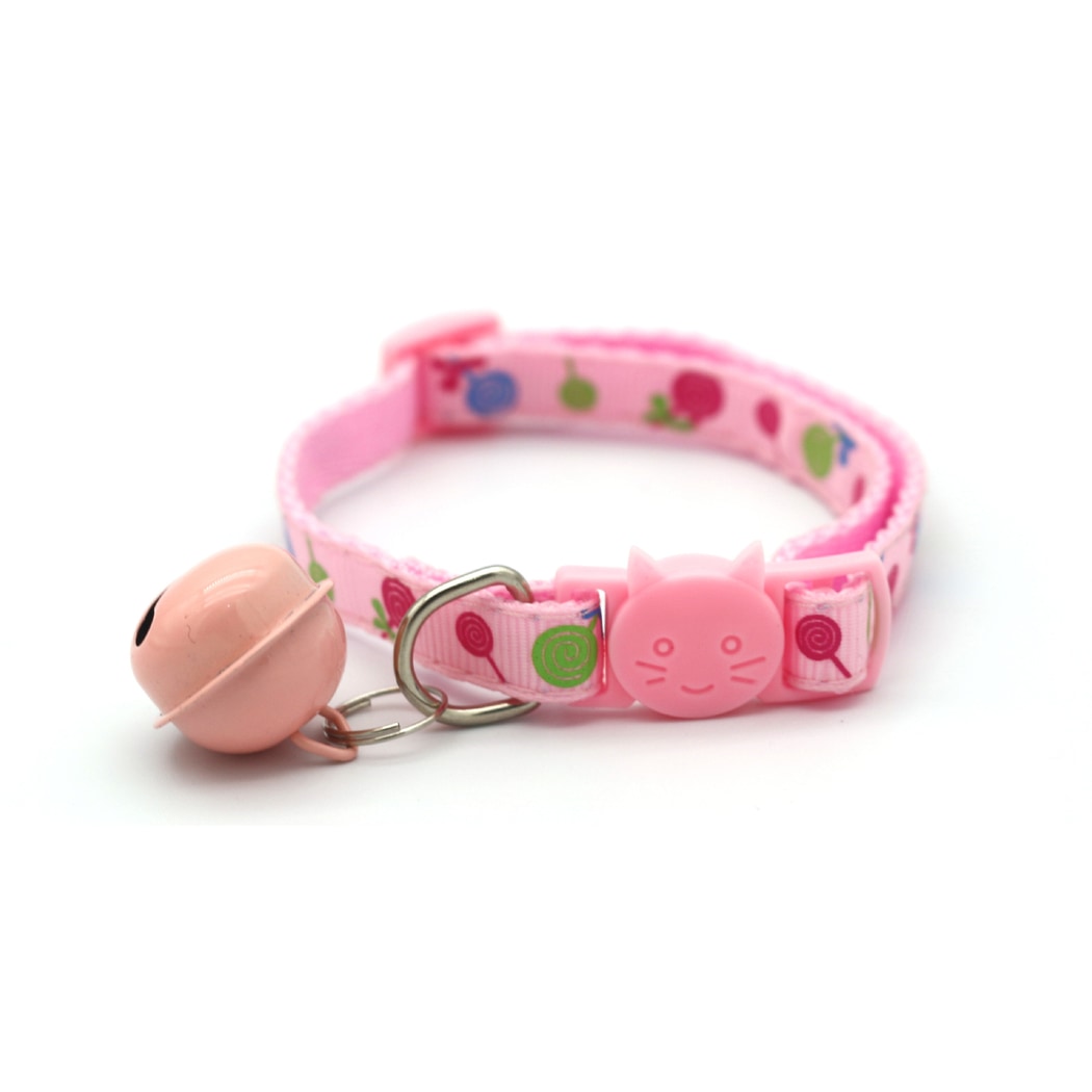 Mokka - Cute Cartoon Lollipop Pattern Cat Collar