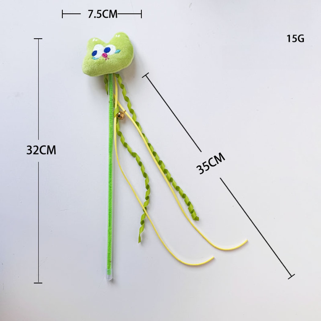 Moo - Playful Cartoon Design Cat Wand Toy