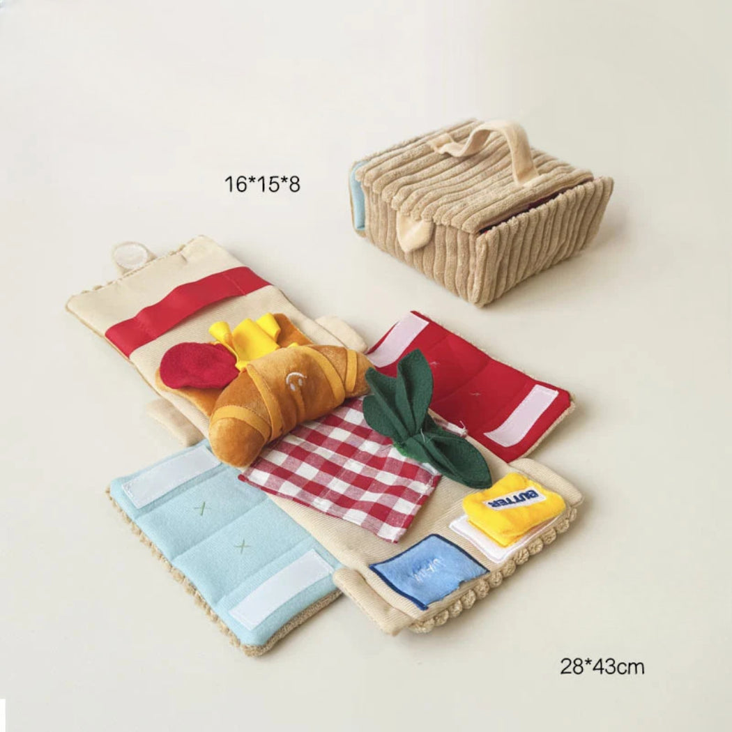 Snuffy – Soft Picnic Basket Treat Dispensing Toy