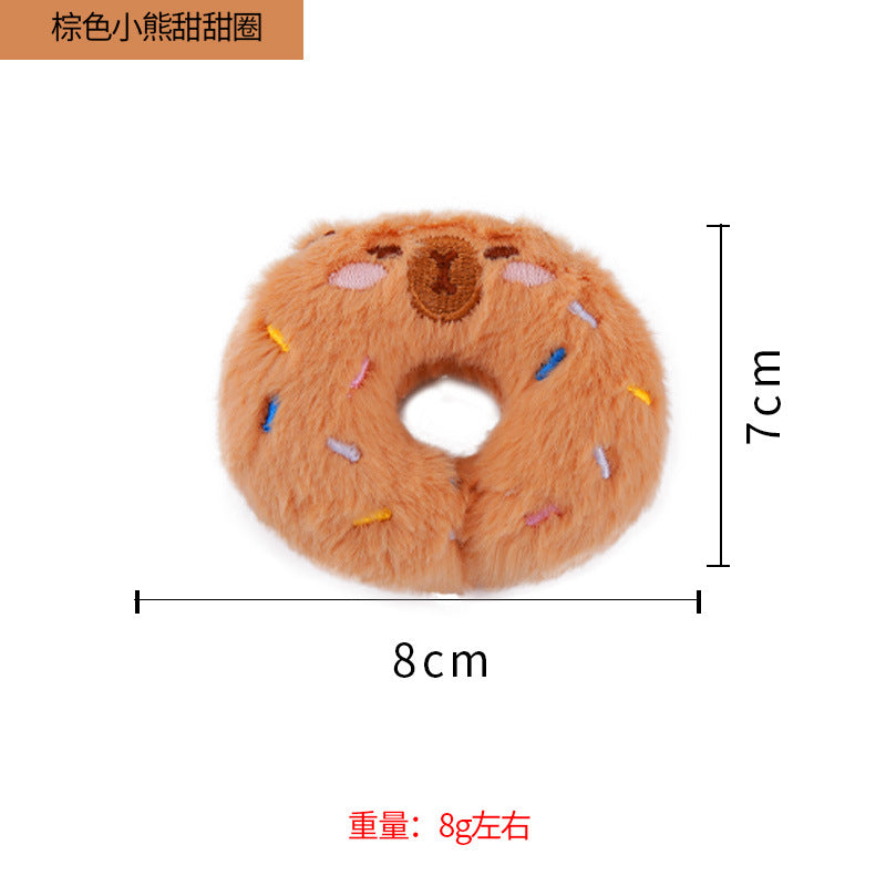 Moo - Fuzzy Sprinkle Ring Cat Toy