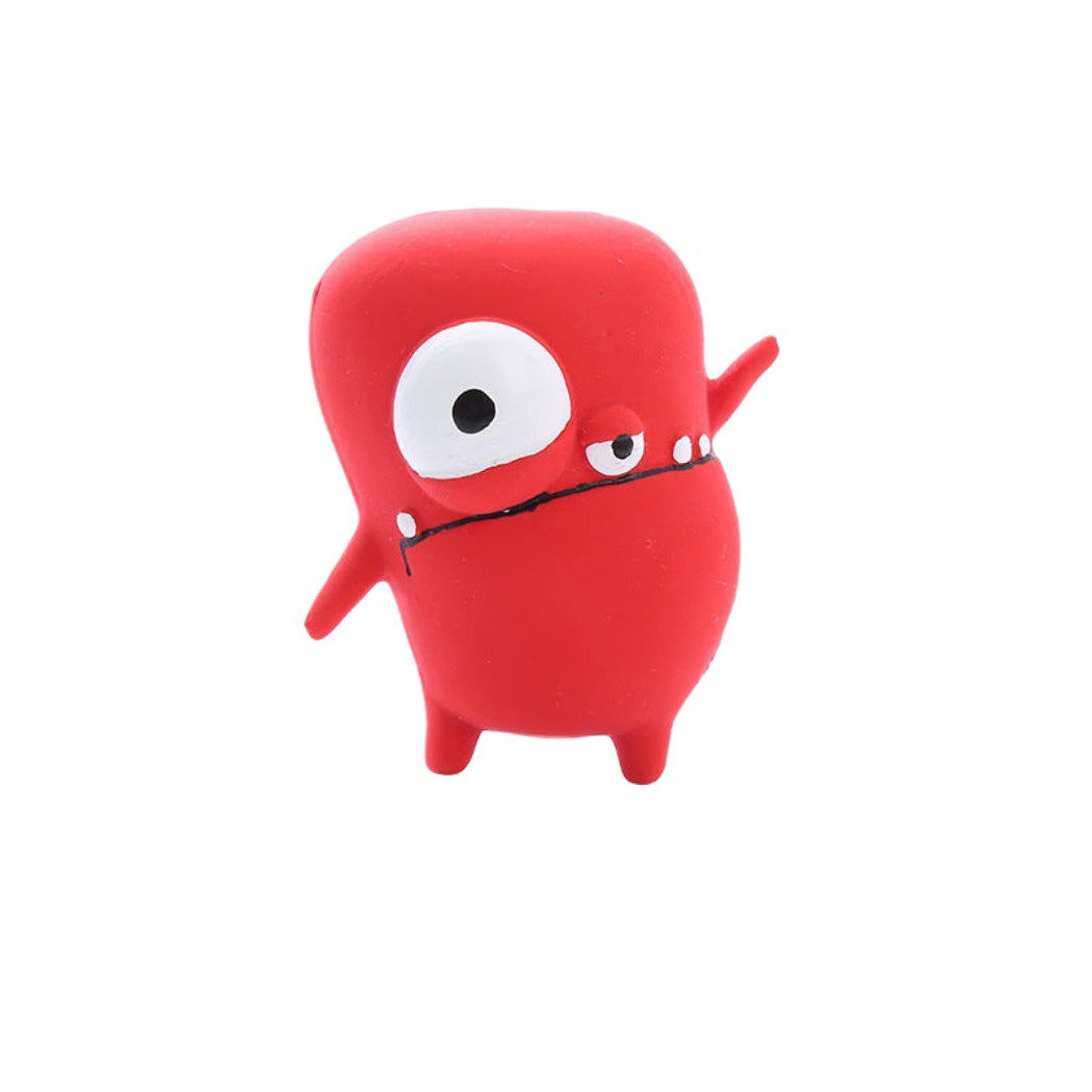 Petkin - Rounded Monster Character dog toy