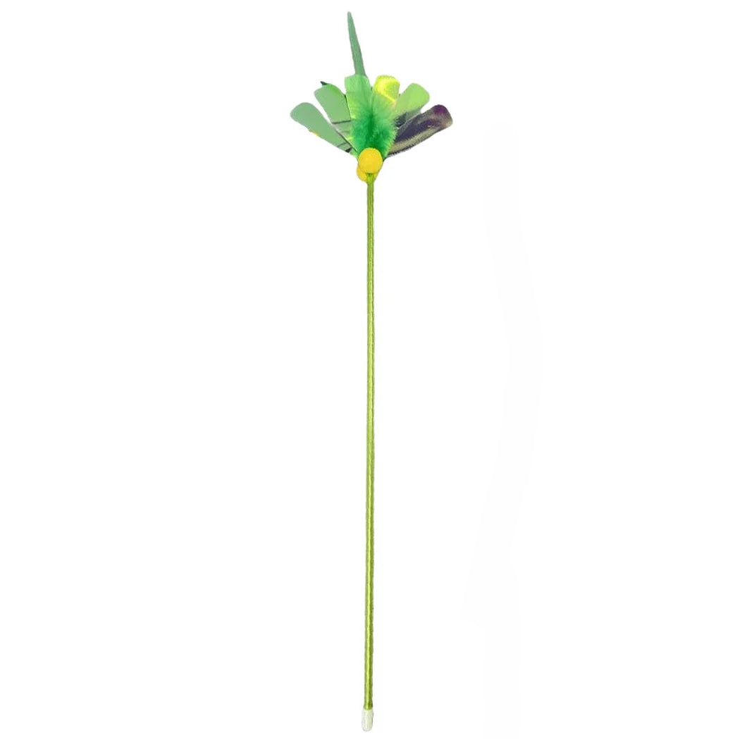 Moo - Butterfly Dragonfly Teaser Wand Cat Toy