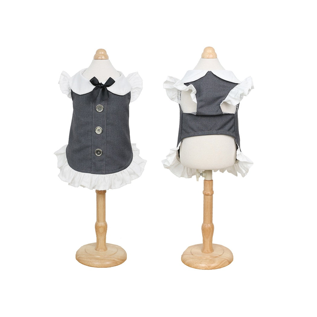 Ozzie - Layered Hem Dress Style Pet Clothing