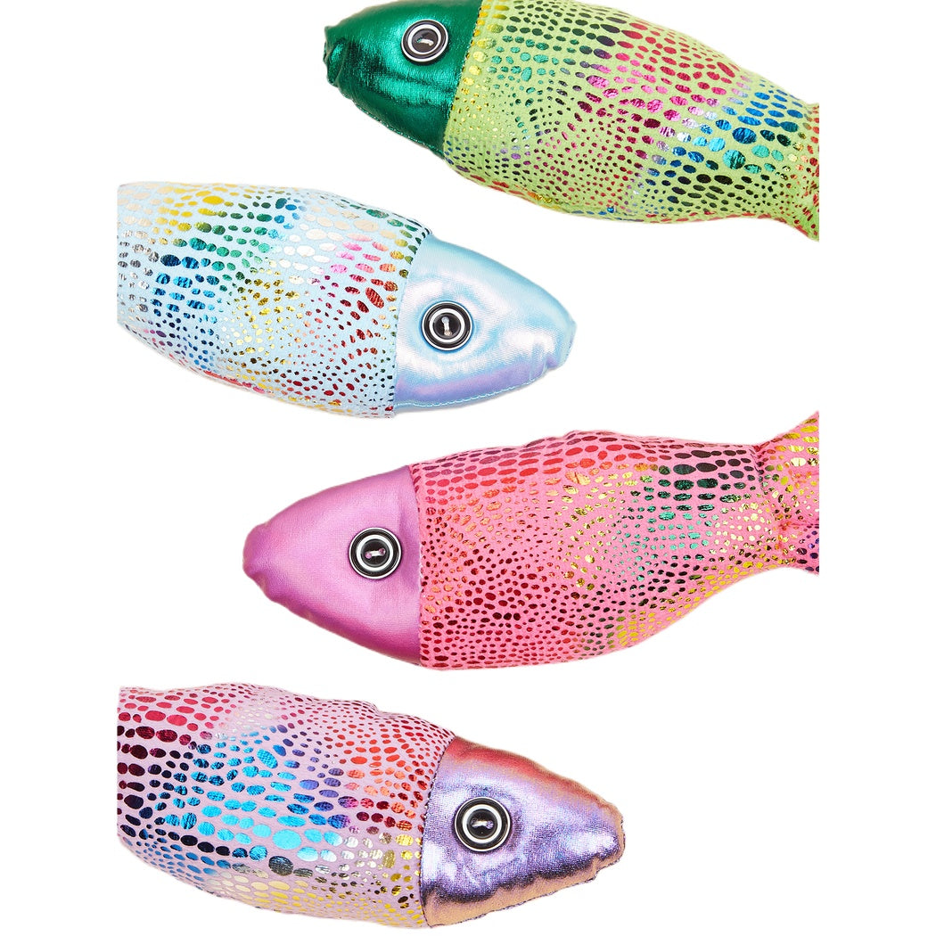 Moo - Shiny Fish Plush Cat Toy