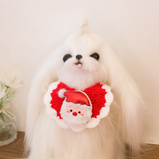 Christmoo - Festive Holiday Pattern Pet Bib