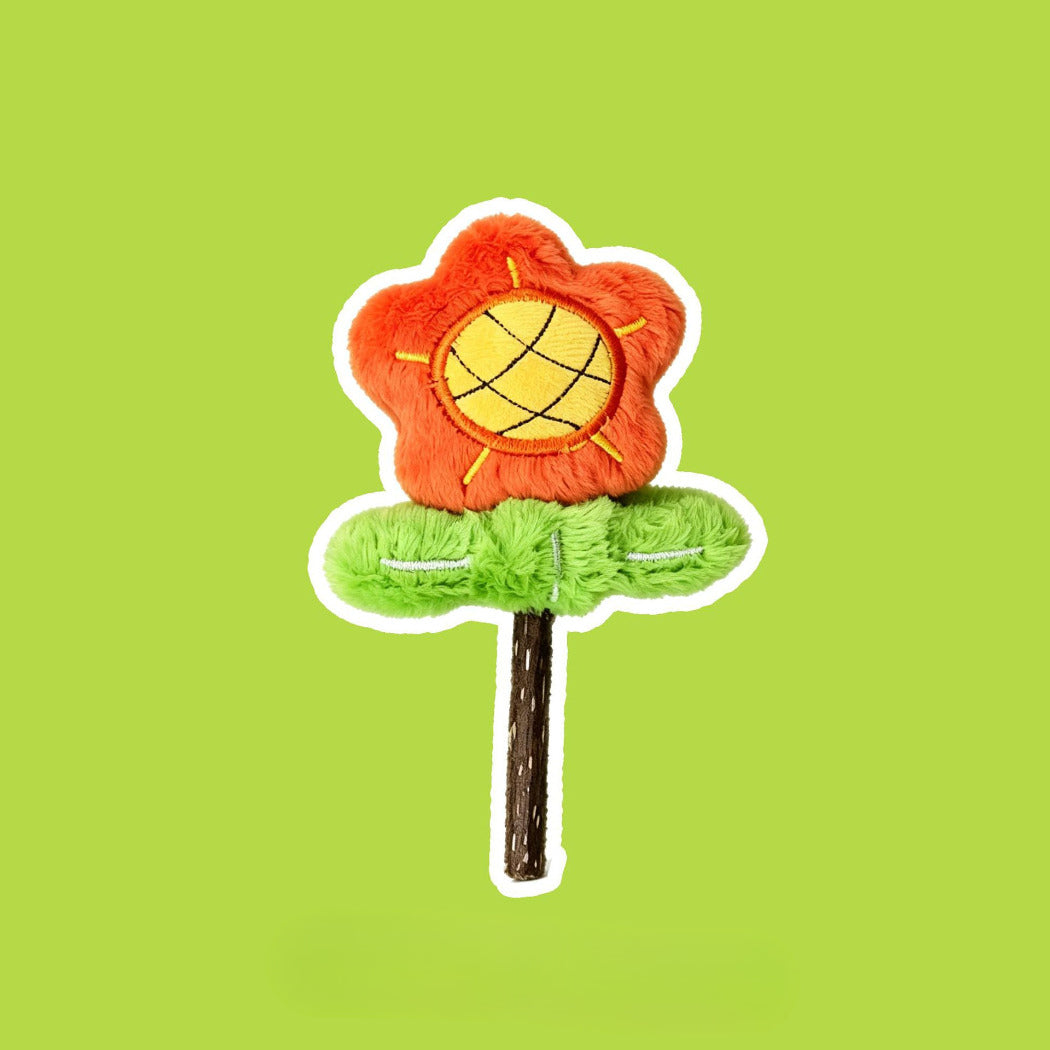 Moo - Sunflower Wand Cat Toy