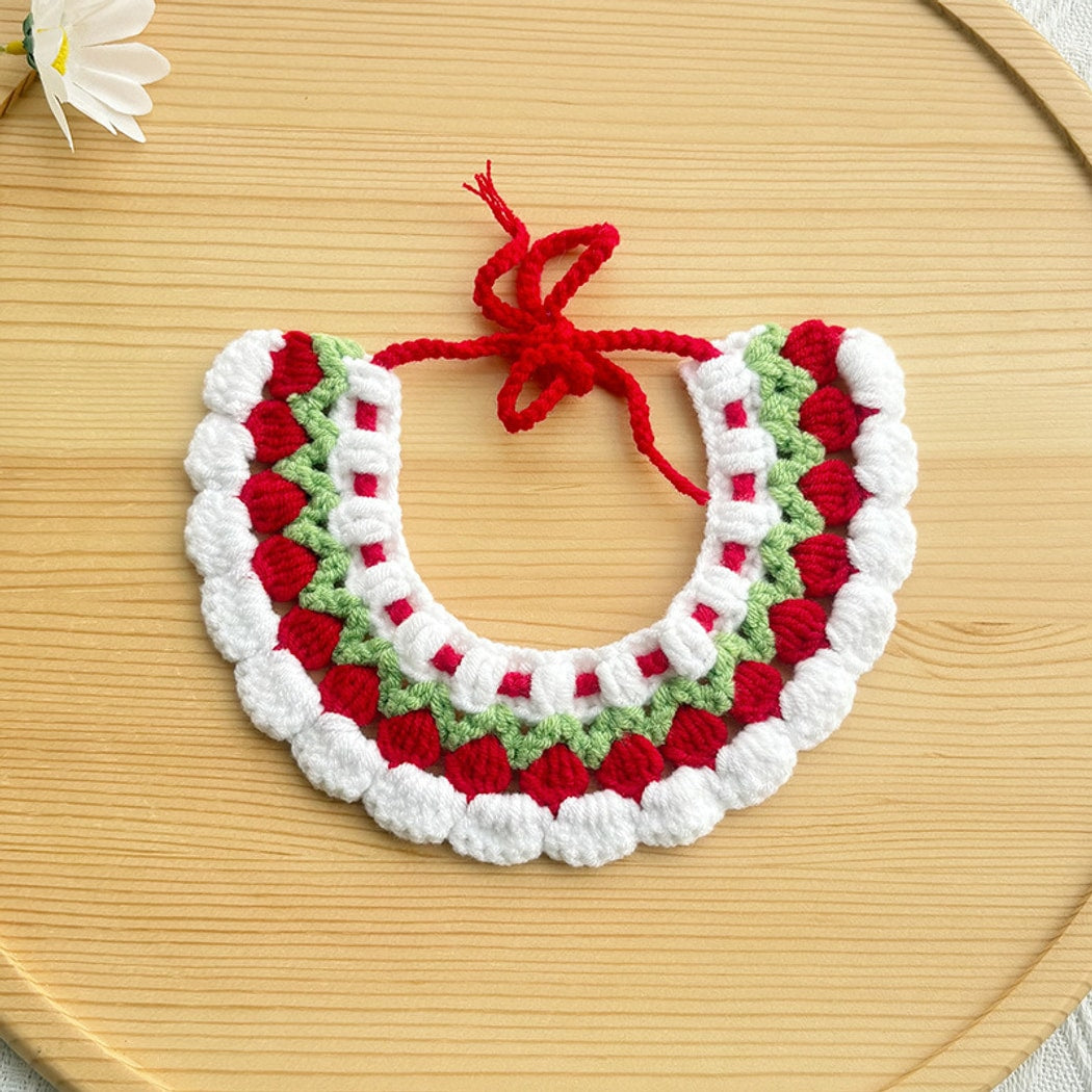 Mokka - Tulip Tie Strap Cat Collar