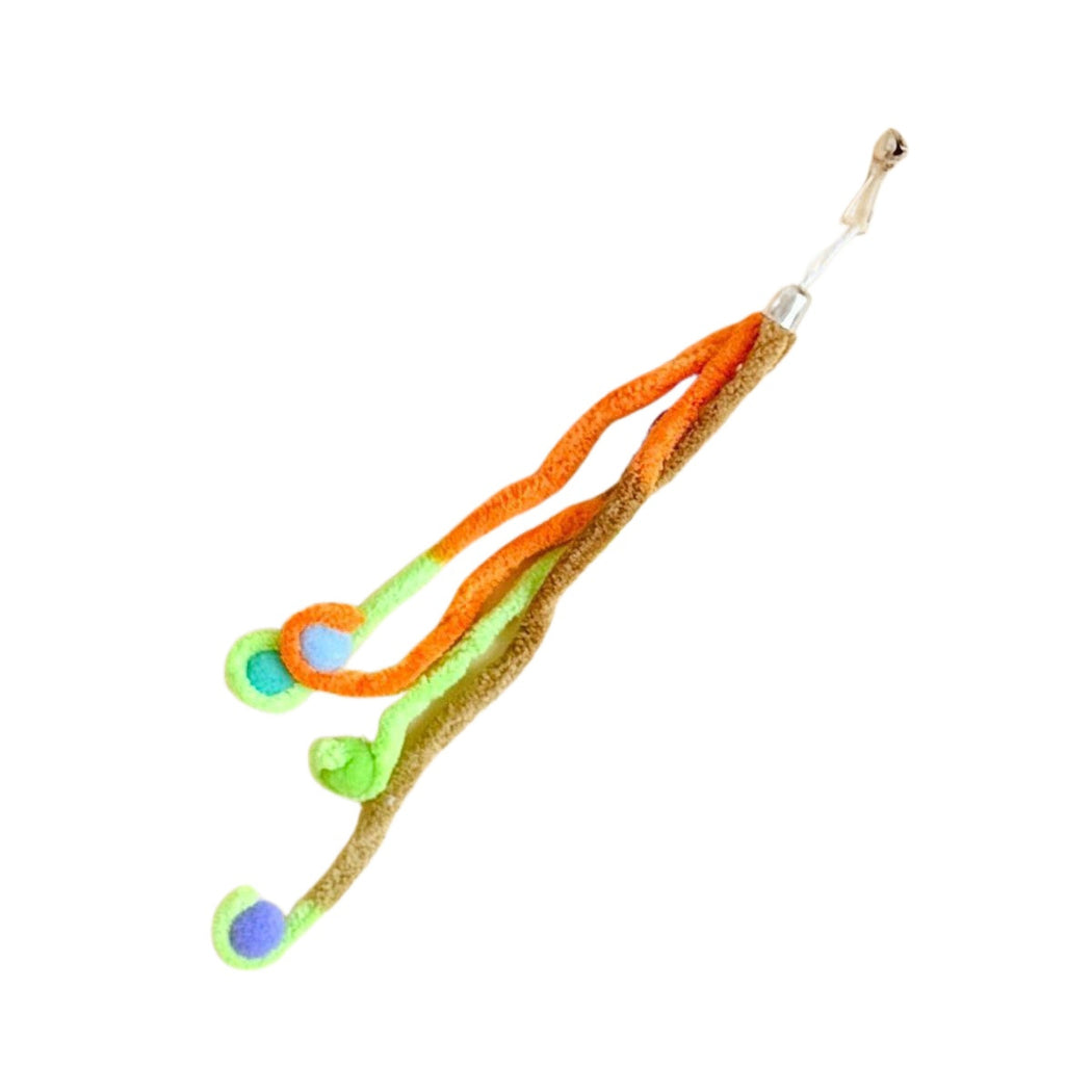 Moo - Colorful Pom Pom Cat Wand Refill Toy