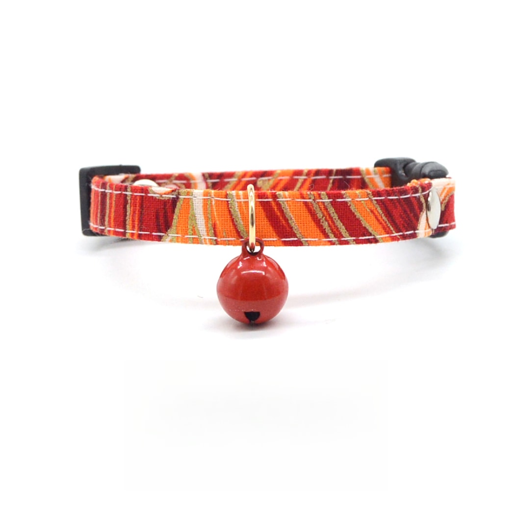 Mokka - Playful Red Trendy Prints Pet Collar
