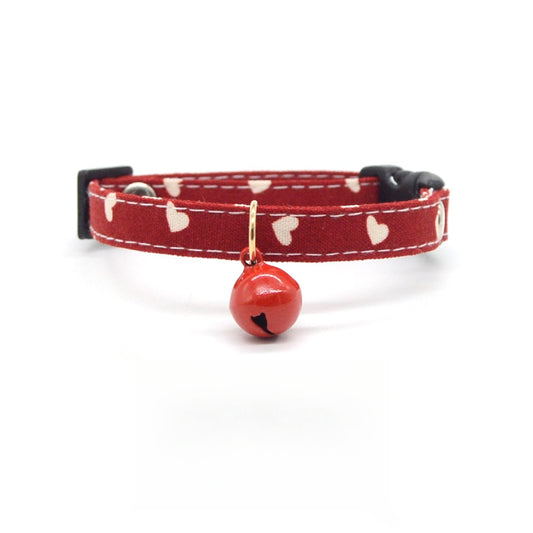 Mokka - Playful Red Trendy Prints Pet Collar