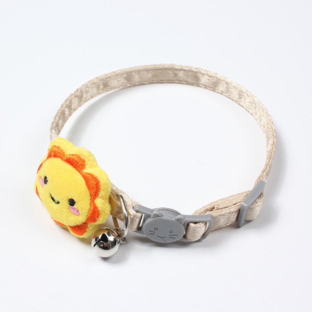 Mokka - Princess Style Flower Cat Collar with Bell