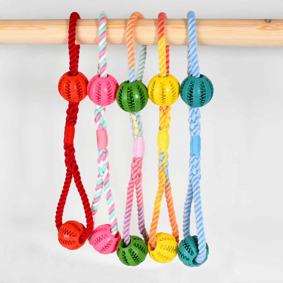 Chewia  - Braided Rope Ball Tug Toy