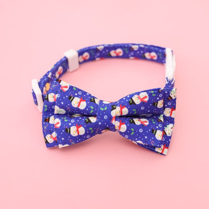 Christmoo - Cartoon Christmas Bow Tie Pet Collar