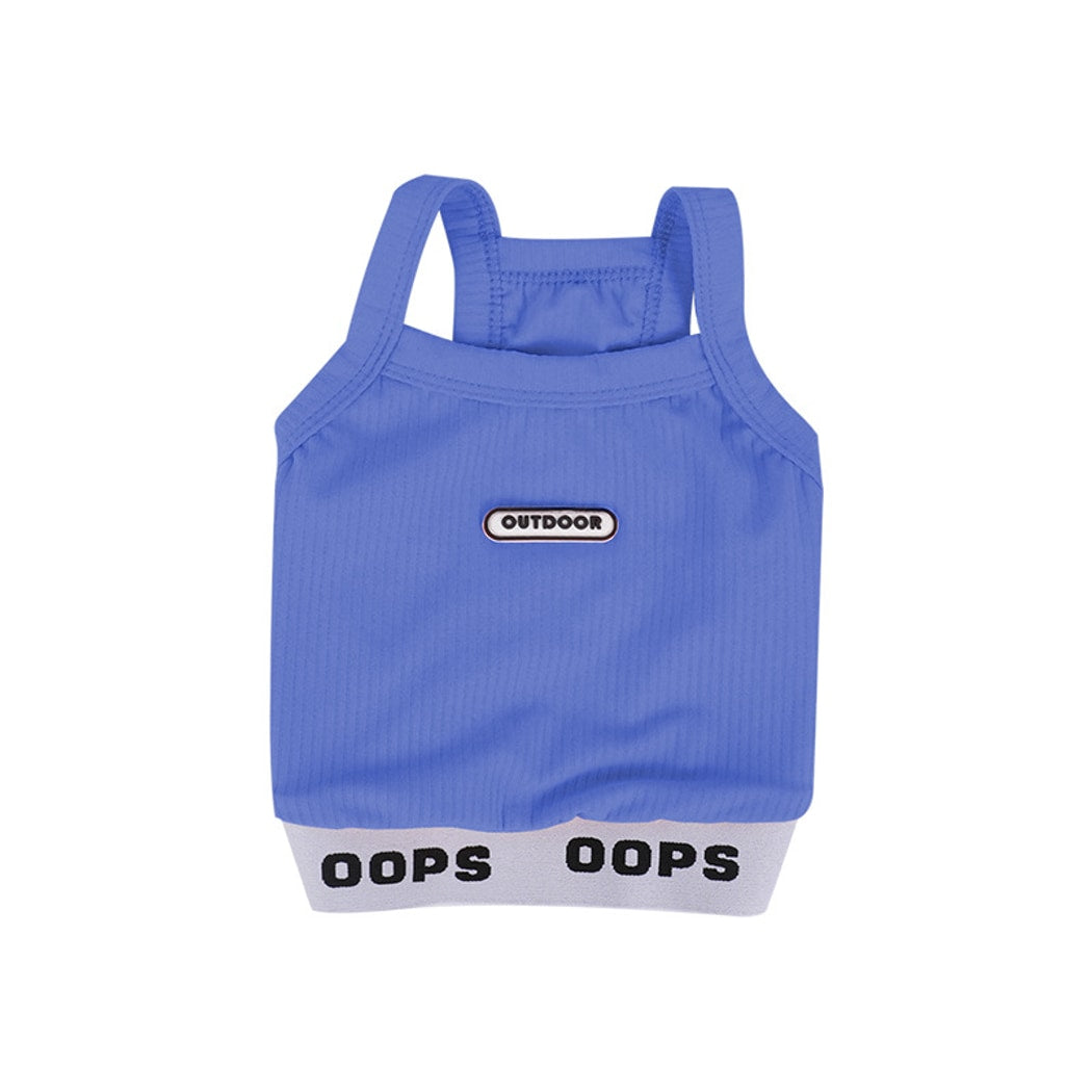 Ozzie - Spring Summer Striped Pet Tank Top Vest