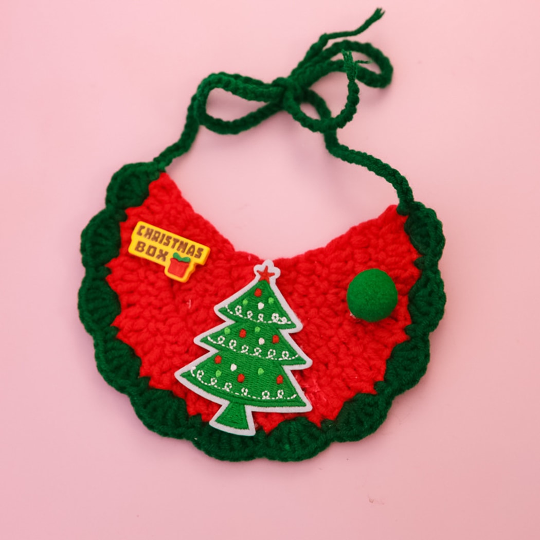 Christmoo - Festive Holiday Motif Pet Bib