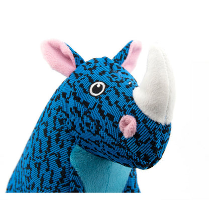 Petkin – Tough Plush Animal Dog Toy with Squeaker