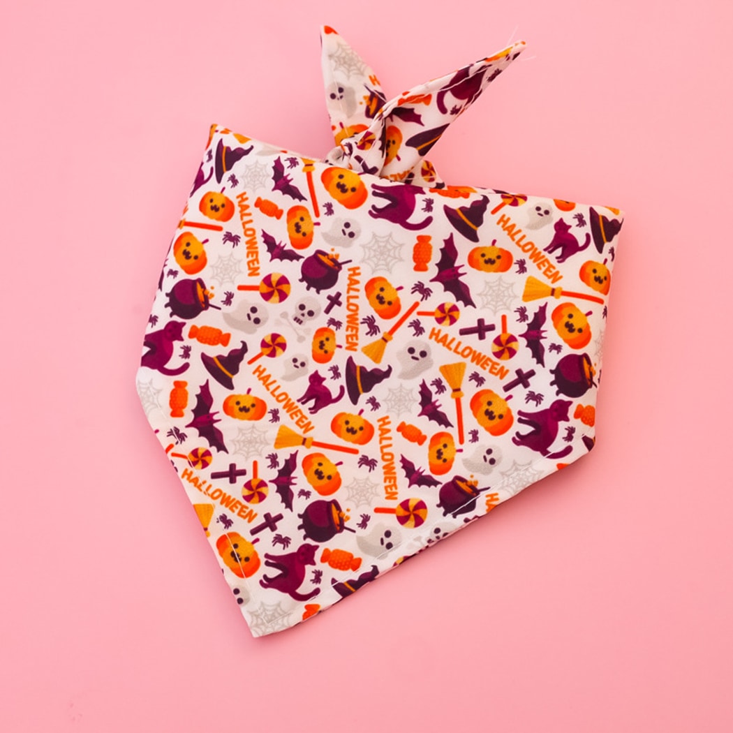 Halloweek - Halloween Cartoon Print Pet Bandana