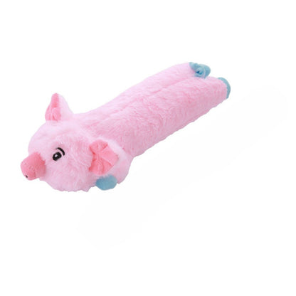 Petkin - Elongated Animal-Character Plush dog toy
