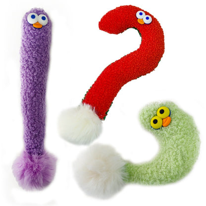 Moo - Interactive Goofy Curl Toss Cat Toy image 1