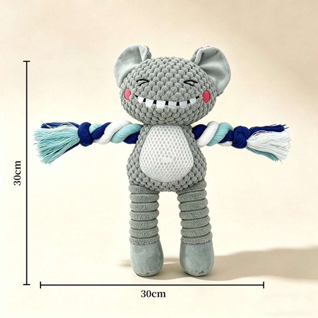 Petkin - Animal Character Interactive Plush Dog Toy
