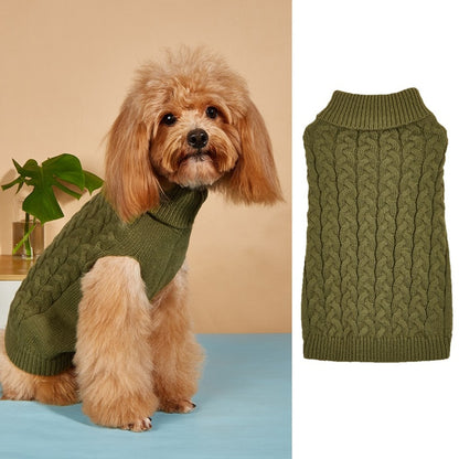 Ozzie - Cable Knit Pullover Dog Sweater Vest