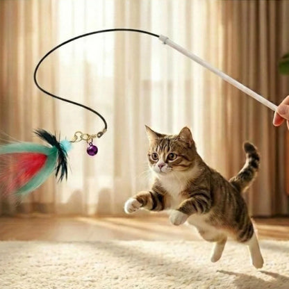 MOO Feather Bug Cat Teaser Refill Set