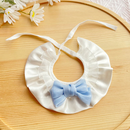 Mokka - Ruffled Bow Princess Style Cat Collar