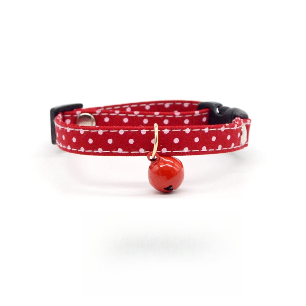 Mokka - Playful Red Trendy Prints Pet Collar