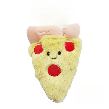 Petkin - Plush Food Dog Toys – Funny & Squeaky Snack Shapes