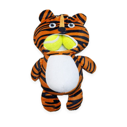 Petkin - Animal Print Plush Squeaky Dog Toy