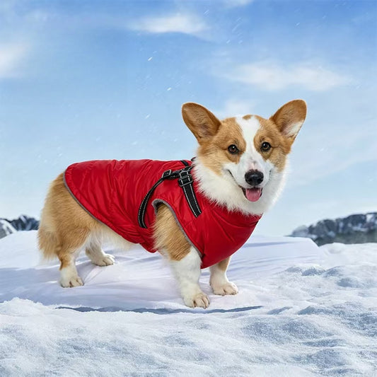 Ozzie - Casual Fall Winter Dog Outfit for Walks