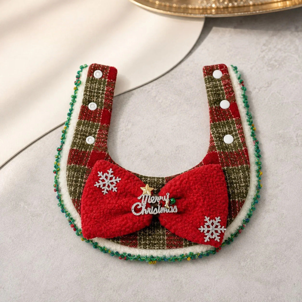 Mokka - Christmas Dog Hat and Collar Set