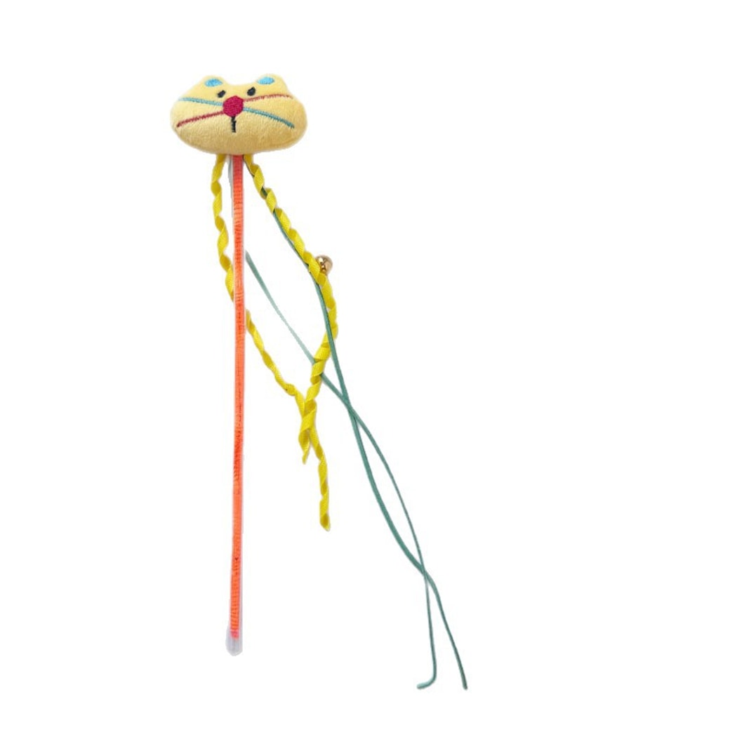 Moo - Playful Cartoon Design Cat Wand Toy