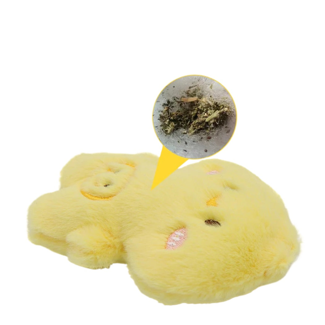 Moo - Fuzzy Plush Animal Shape Cat Toy