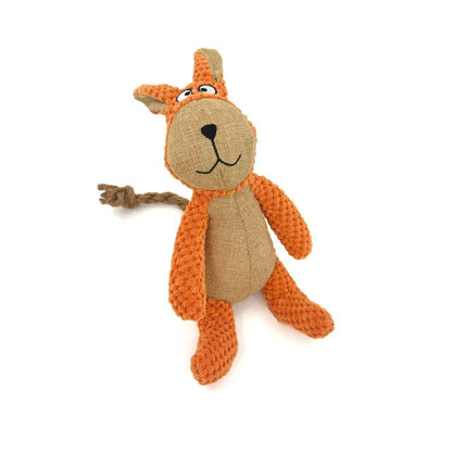 Petkin – Soft Plush Bunny Interactive Dog Toy
