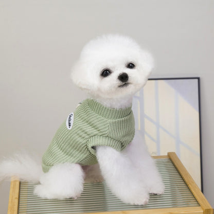 Ozzie - Casual Dog and Cat Pattern Pet Sweater Vest