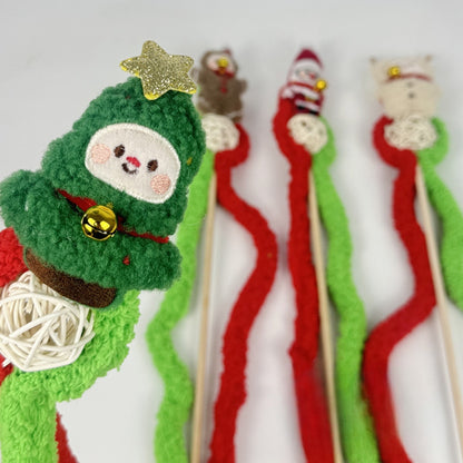 Christmoo - Christmas Character Teaser Cat Wand Toy