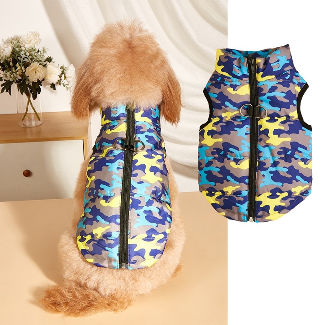 Ozzie - Camouflage Zipper Pet Vest