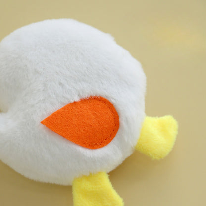 Moo - Plush Bird Toy with Feather Tail